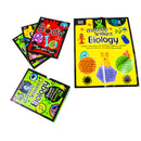 DK Seriously Brilliant Biology 3 Books Box Set and 1 Poster (The Body Book, The DNA Book and The Bacteria Book)