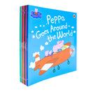 Peppa Pig 10 Book Children Collection Set – Peppa Goes Around the World & Fun Story Adventures for Kids