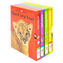 Bright Baby Touch and Feel 4 Books Collection Boxed Set: On the Farm, Baby Animals, at the Zoo and Perfect Pets (Bright Baby Touch and Feel)