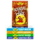 Montgomery Bonbon Series 5 Books Collection Set By Alasdair Beckett-King (Murder at the Museum, Death at the Lighthouse, Mystery at the Manor, Sabotage at Sea, Scandal on the Stage)