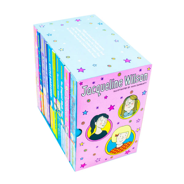 Jacqueline Wilson 10 Books Collection Set Double Act Candyfloss Cookie Little Darlings Best Friends The Butterfly Club and MORE