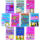 Jacqueline Wilson 10 Books Collection Set (Double Act, Candyfloss, Cookie, Little Darlings, Best Friends, The Butterfly Club and MORE)
