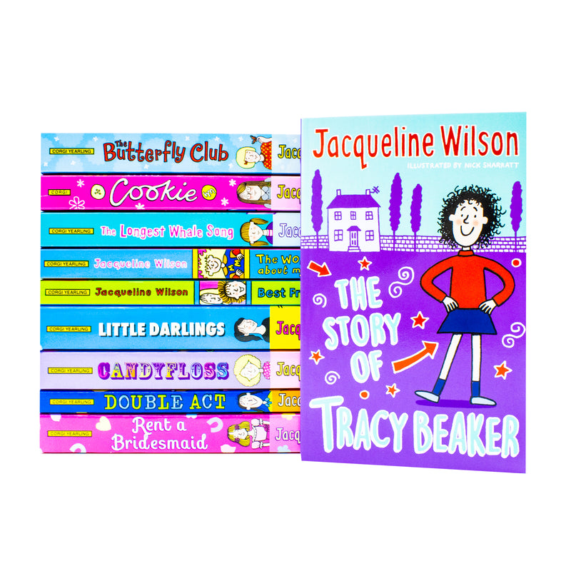 ["9780440872337", "bad girls", "best friends", "Candyfloss", "children books", "clean break", "cookie", "double act", "jacqueline wilson", "jacqueline wilson book set", "jacqueline wilson books", "jacqueline wilson books collection", "jacqueline wilson books set", "jacqueline wilson box collection set", "jacqueline wilson box set", "jacqueline wilson children box set", "jacqueline wilson collection", "jacqueline wilson picture story stories books", "jacqueline wilson set", "jaqueline wilson", "Little Darlings", "midnight", "nick sharratt", "Rent a Bridesmaid", "secrets", "sleepovers", "the bed and breakfast star", "The Butterfly Club", "the illustrated mum", "The Longest Whale Song", "the lottie project", "The Story of Tracy Beaker", "the suitcase kid", "the worry website", "the worst thing about my sister"]