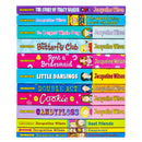 Jacqueline Wilson 12 Books Collection Set (Double Act, Candyfloss, Rent a Bridesmaid, Cookie, Little Darlings, Best Friends & MORE)