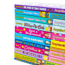Jacqueline Wilson 12 Books Collection Set (Double Act, Candyfloss, Rent a Bridesmaid, Cookie, Little Darlings, Best Friends & MORE)