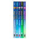 Wings of Fire Graphix Series (Book 5-9) By Tui T. Sutherland: Graphic Novels 5 Books Collection Set (The Brightest Night, Moon Rising, Winter Turning, Escaping Peril and Talons Of Power)