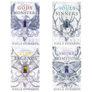 House of Devils Series by Kayla Edwards 4 Books Collection Set (City of Gods and Monsters, City of Souls and Sinners, City of Lies and Legends and City of Smoke and Brimstone)