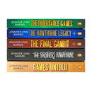 The Inheritance Games Series 5 Books Collection Set by Jennifer Lynn Barnes – The Inheritance Games, The Final Gambit & Mystery Thriller Collection
