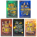 The Inheritance Games Series 5 Books Collection Set by Jennifer Lynn Barnes – The Inheritance Games, The Final Gambit & Mystery Thriller Collection