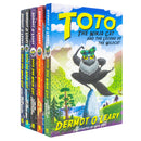 The Toto the Ninja Cat Series 5 Books Collection Set By Dermot O Leary