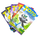 The Toto the Ninja Cat Series 5 Books Collection Set By Dermot O Leary