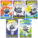 The Toto the Ninja Cat Series 5 Books Collection Set By Dermot O Leary