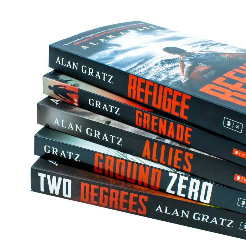 ["9780678462102", "Alan Gratz", "Alan Gratz books", "Alan Gratz collection", "Alan Gratz series", "Alan Gratz set", "Allies", "Childrens Book", "childrens books", "Childrens Books (11-14)", "emigrants", "Grenade", "Ground Zero", "historical fiction", "historical fiction books", "historical fiction for children", "immigrants", "powerful stories", "Refugee", "Two Degrees", "war fiction"]