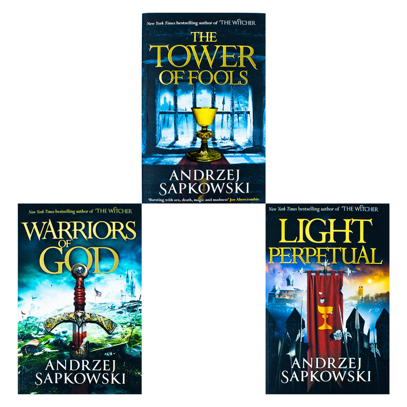 ["9780678462508", "adult fiction", "Adult Fiction (Top Authors)", "adult fiction book collection", "adult fiction books", "adult fiction collection", "Andrzej Sapkowski", "Andrzej Sapkowski books", "Andrzej Sapkowski collection", "Andrzej Sapkowski hussite", "Andrzej Sapkowski series", "Andrzej Sapkowski set", "Andrzej Sapkowski witcher", "epic fantasy", "fantasy books", "historical fantasy", "Historical Fantasy Books", "hussite", "hussite collection", "hussite trilogy", "hussite trilogy set", "Light Perpetual", "The Tower of Fools", "Warriors of God", "witcher", "witcher series"]