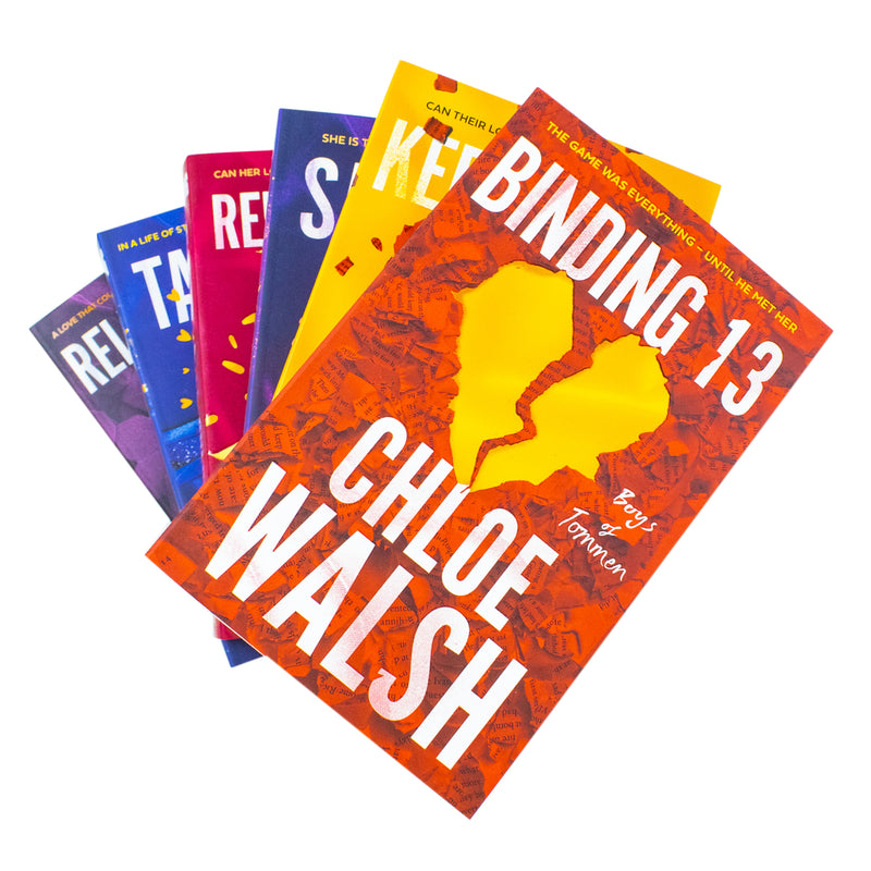 ["0349439257", "0349439273", "0349439281", "0349439303", "0349439354", "978-0349439259", "978-0349439273", "978-0349439280", "978-0349439303", "978-0349439358", "9780349439259", "9780349439273", "9780349439280", "9780349439303", "9780349439358", "addictive romance", "Adult & contemporary romance", "adult fiction", "Adult Fiction (Top Authors)", "adult fiction book collection", "adult fiction books", "adult fiction collection", "adult romance", "Binding 13", "Boys of Tommen", "Chloe Walsh", "contemporary romance", "contemporary romance books", "Fiction for Young Adults", "Keeping 13", "new adult romance", "Redeeming 6", "Releasing 10", "Romance", "romance books", "romance fiction", "Romance Novels", "romance saga", "romance sagas", "Romance Stories", "Saving 6", "Taming 7", "Tiktok", "TikTok phenomenon", "young adults"]