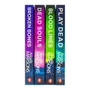 Detective Kim Stone Crime Thriller Series Collection 4 Books Set by Angela Marsons (Books 4-7) (Play Dead, Blood Lines, Dead Souls, Broken Bones)