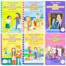 The Babysitters Club 6 Books Collection (Books 7 to 12) (Claudia and Mean Janine, Boy-Crazy Stacey, The Ghost at Dawn's House, Logan Likes Mary Anne!, Kristy and the Snobs, Claudia and the New Girl)
