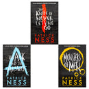 Chaos Walking Trilogy Series Collection by Patrick Ness 3 Books Set (The Knife of Never Letting Go, The Ask and the Answer, Monsters of Men)
