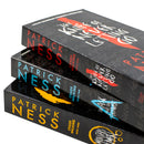 Chaos Walking Trilogy Series Collection by Patrick Ness 3 Books Set (The Knife of Never Letting Go, The Ask and the Answer, Monsters of Men)