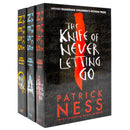 Chaos Walking Trilogy Series Collection by Patrick Ness 3 Books Set (The Knife of Never Letting Go, The Ask and the Answer, Monsters of Men)