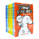 Timmy Failure Series Stephan Pastis Collection 7 Books Set By Stephan Pastis
