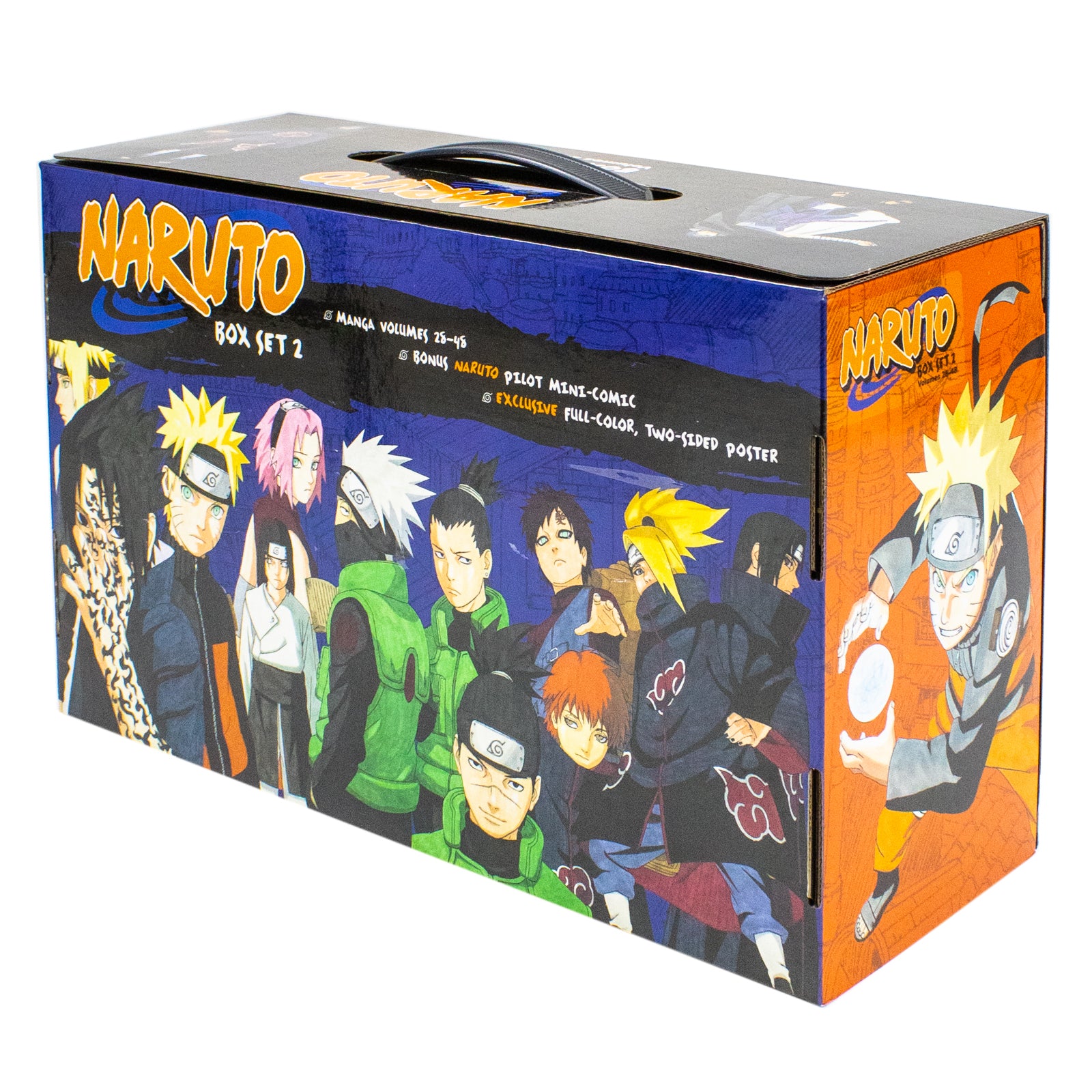 Naruto Box Set 2 28-48 Complete Childrens Gift Set Collection Masashi