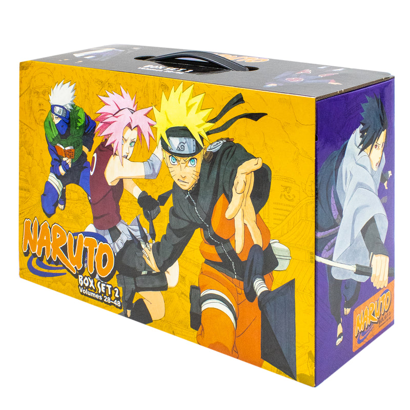 Naruto Box Set 2 28-48 Complete Childrens Gift Set Collection Masashi