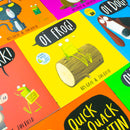Oi Frog and Friends 8 Books Collection Set By Kes Gray (Oi Frog!, Oi Dog!, Oi Cat!, Oi Get Stuck In!, Oi Puppies!, Oi Duck-billed Platypus!, Quick Quack Quentin and Oi Aardvark!)