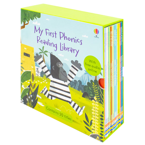 Usborne Phonics Readers 20 Books Collection Box Set (Reading books)