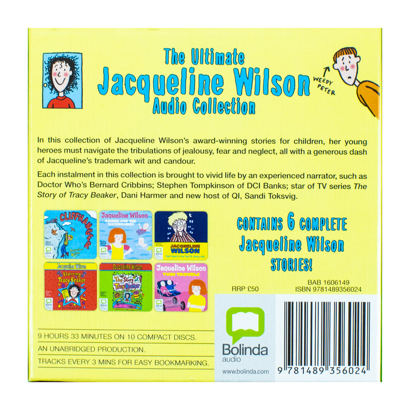 The Ultimate Jacqueline Wilson Audio 10 CDs Collection Includes 6 Stor