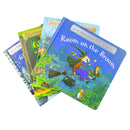Julia Donaldson and Axel Scheffler 4 Board Books Collection Set (Charlie Cook's Favourite Book, The Gruffalo, The Gruffalo's Child, Room on the Broom)