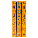 The Vera Stanhope Series Book 9-11 by Ann Cleeves 3 Books Collection Set (The Darkest Evening, The Rising Tide and The Dark Wives)