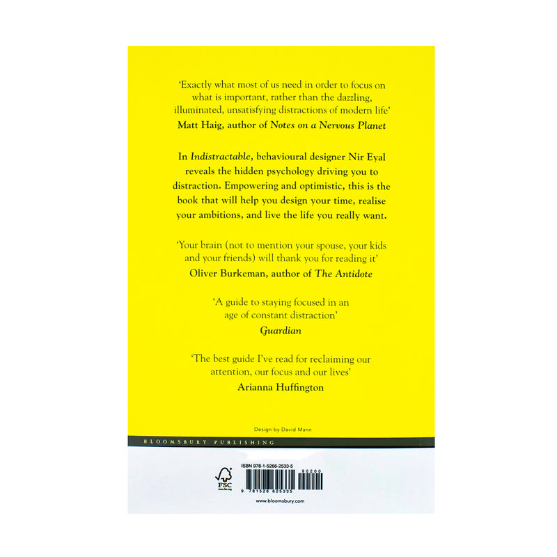 ["9781526625335", "attention span", "bestselling author", "Bestselling Author Book", "bestselling authors", "bestselling book", "bestselling books", "bestselling single book", "bestselling single books", "choose your life", "control attention", "indistractable", "indistractable book", "motivational self help", "nir eyal", "nir eyal book", "nir eyal collection", "nir eyal indistractable", "nir eyal set", "Practical & Motivational Self Help", "practical self help", "Self Help", "self help books", "stop distractions"]