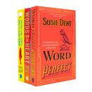 Susie Dent 3 Book Set – Word Perfect, Interesting Stories About Curious Words & Words from the Heart Collection