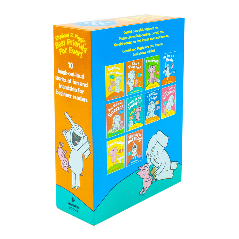 Elephant and Piggie, Best Friends for Ever! 10 Books Collection Set