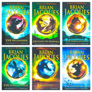 Brian Jacques Redwall Series 6 Books Collection Set (Books 7-12) (The Bellmaker, Outcast of Redwall, Pearls of Lutra, Long Patrol, Marlfox, Legend of Luke)