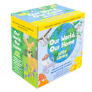 Our World, Our Home Little Library Collection 8 Books Box Set (Over on the Farm, in the Ocean, in a River, in the Forest, on a Mountain, in the Grasslands, on a Desert and in the Jungle)