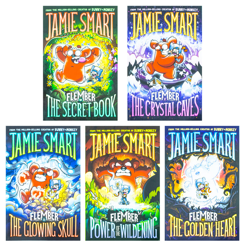 thumbnail image 2 of Flember Series By Jamie Smart – 5 Book Collection Set, Ages 9-11, Paperback 2 of 6