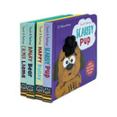 Behaviour Matters Touch and Feel 4 Board Books Box Set by Dr Naira Wilson (Calmer, Angry, Happy, Scaredy)