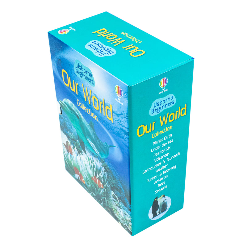 ["9781801310222", "Antarctica", "Children Educational book", "childrens books", "Childrens Books (11-14)", "Childrens Books (7-11)", "Childrens Educational", "Earthquakes & Tsunamis", "educational books", "our world", "Planet Earth", "Rainforests", "Rubbish & Recycling", "Seasons", "Trees", "Under the Sea", "usborne", "usborne beginners books", "usborne beginners our world", "usborne book collection", "Usborne Book Collection Set", "usborne books", "usborne collection", "usborne for beginners", "Volcanoes", "Weather"]