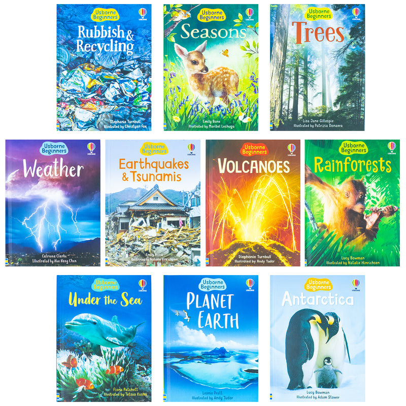 ["9781801310222", "Antarctica", "Children Educational book", "childrens books", "Childrens Books (11-14)", "Childrens Books (7-11)", "Childrens Educational", "Earthquakes & Tsunamis", "educational books", "our world", "Planet Earth", "Rainforests", "Rubbish & Recycling", "Seasons", "Trees", "Under the Sea", "usborne", "usborne beginners books", "usborne beginners our world", "usborne book collection", "Usborne Book Collection Set", "usborne books", "usborne collection", "usborne for beginners", "Volcanoes", "Weather"]