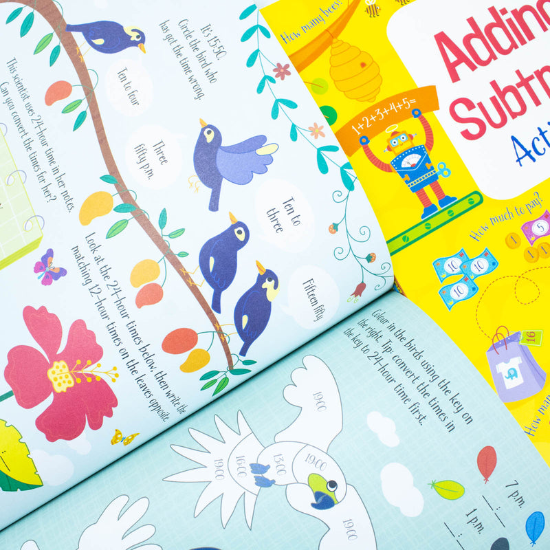 ["9781801319645", "Activity Book", "activity book for children", "Activity Books", "activity books for children", "Adding and Subtracting Activity Book", "Children Activity Book", "Children Activity Books", "Childrens Activity books", "Telling the Time Activity Book", "usborne activity books", "usborne maths activity books"]
