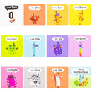 Numberblocks 12 Mini Board Books Carry Case – Learn Numbers Early Learning Preschool Collection