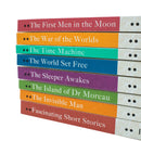 The Complete H. G Wells 8 Books Hardback Collection Set: (The First Men on the Moon, The Island of Dr Moreau, The Invisible Man, The War of the Worlds and Other Short Stories)