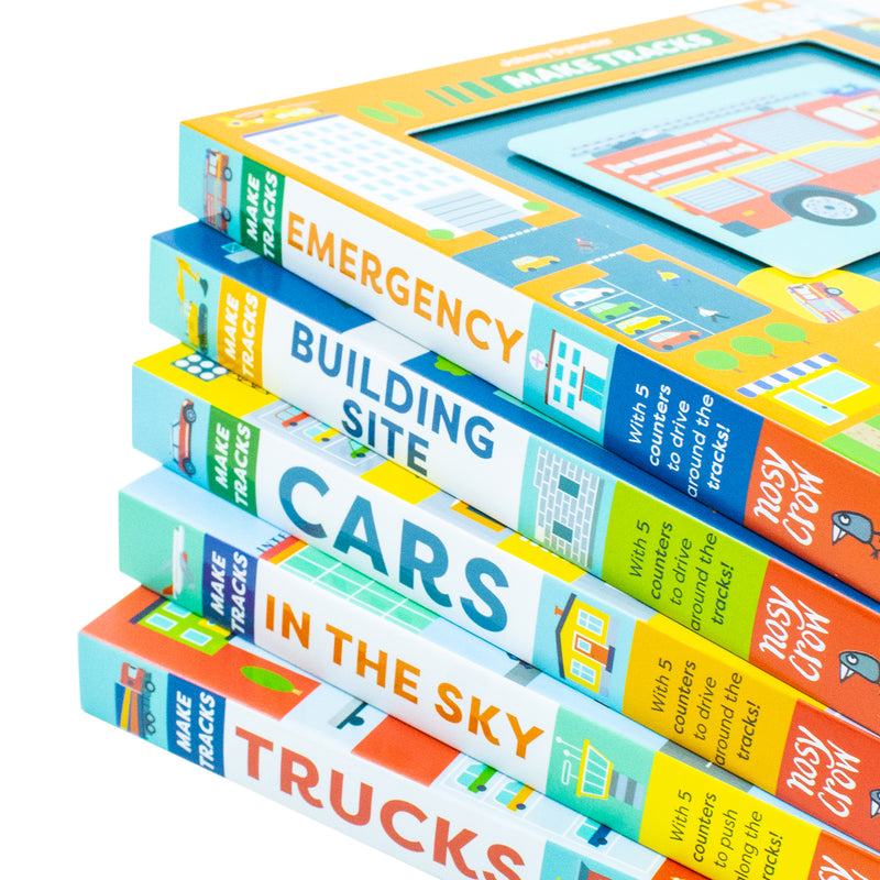 ["9781805139423", "Board Book", "board books", "board books for toddlers", "Building Site", "Cars", "children board book", "children board books", "children books", "children collection", "childrens books", "Childrens Books (0-3)", "Childrens Books (3-5)", "Emergency", "In The Sky", "Interaction", "Interactive & activity books & packs", "Interactive book", "interactive books", "Johnny Dyrander", "make tracks", "make tracks books", "make tracks books set", "make tracks collection", "make tracks series", "make tracks set", "nosy crow", "Things That Go", "vehicles"]