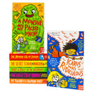 Izzy and Friends (Baby Aliens) Series Collection 9–15 Books Set by Pamela Butchart (Icarus Was Ridiculous, Broken Leg of Doom, A Monster Ate My Packed Lunch, Secret School Invasion, Great Crisp Robbery & More)