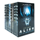 Alien Series 10 Books Collection Set – Official Sci-Fi Horror Novels Including Out of the Shadows, Invasion & Sea of Sorrows