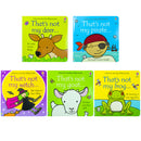 Usborne touchy-feely books That's not my... Collection 4: 5 Books Set (Witch, Pirate, Goat, Frog, Deer)