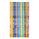 Football Elite Superstars 12 Books Box Set (Ronaldo, Messi, Salah, Harry Kane, Lamine Yamal, Kevin De Bryune, Kobbie Mainoo, Jack Grealish, Simmons, Wirtz, Palmer, Saliba)