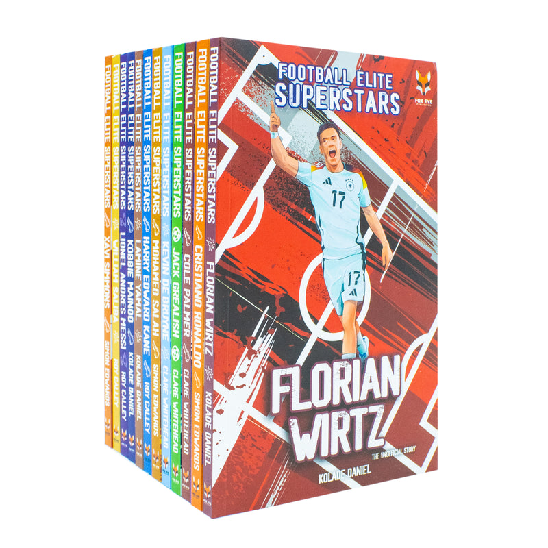 ["9781804458280", "9781836670124", "alexander arnold", "Association football", "Bellingham", "bestselling books", "Biography", "biography books", "Bukayo Saka", "Children Book", "children books", "children collection", "childrens books", "Childrens Books (7-11)", "Clare Whitehead", "Declan Rice", "determination", "Diary of a Soccer Star", "Enzo Fernández", "Erling Haaland", "euro 2024", "European Championships", "euros 2024", "Fantasy Football", "Fernandez", "fiction books", "Foden", "football", "Football Academy", "Football Analysis", "Football and Politics", "football books", "Football Champ", "Football Coaching Guides", "Football companion books", "Football Crazy", "Football Culture and Society", "Football Elite Superstars", "Football Elite Superstars books set", "Football Fever", "Football Fiction", "Football Flash", "Football Heroes", "Football Humor", "Football Legends", "Football Memorabilia", "Football Players", "Football School", "Football Tactics", "football young superstars", "Football Youth Development", "footballer", "footballer biographies", "footballer biography", "Footballing Legends", "Foul Play", "fox eye", "fox eye publishing", "Girls FC", "Glory Gardens", "Goal", "Goal Kings", "Haaland", "Harry Kane", "Inspiration", "inspiration for children", "International Football", "Jack Grealish", "Jamie Johnson", "Jude Bellingham", "Junior", "Kevin De Bryune", "Kick", "Kobbie Mainoo", "Kolade Daniel", "Kylian Mbappé", "Lamine Yamal", "Marcus Rashford", "MAtch attack", "Match of the day", "Match stick", "Mbappe", "Messi", "On the Ball", "Osimhen", "Palmer", "Phil Foden", "Player Skills and Drills", "Psychology of Football", "rashford", "Rice", "role models", "role models for children", "Ronaldo", "Roy Calley", "Roy of the Rovers", "Saka", "Salah", "Saliba", "Simmons", "Simon Edwards", "Soccer Shockers", "Soccer Sisters", "Soccer Squad", "Soccer Star", "Sports", "sports personalities", "sportsmen", "talented", "The Beautiful Game", "The Blizzard", "The Football Detective", "The Foul Play Series", "The Keeper", "The Kick-Off Series", "trent", "Trent Alexander-Arnold", "ultimate football", "Ultimate Football Heroes", "Victor Osimhen", "Vinicius Junior", "Wirtz", "world cup", "World Cup books", "World cup football", "young football prodigies", "young superstars"]